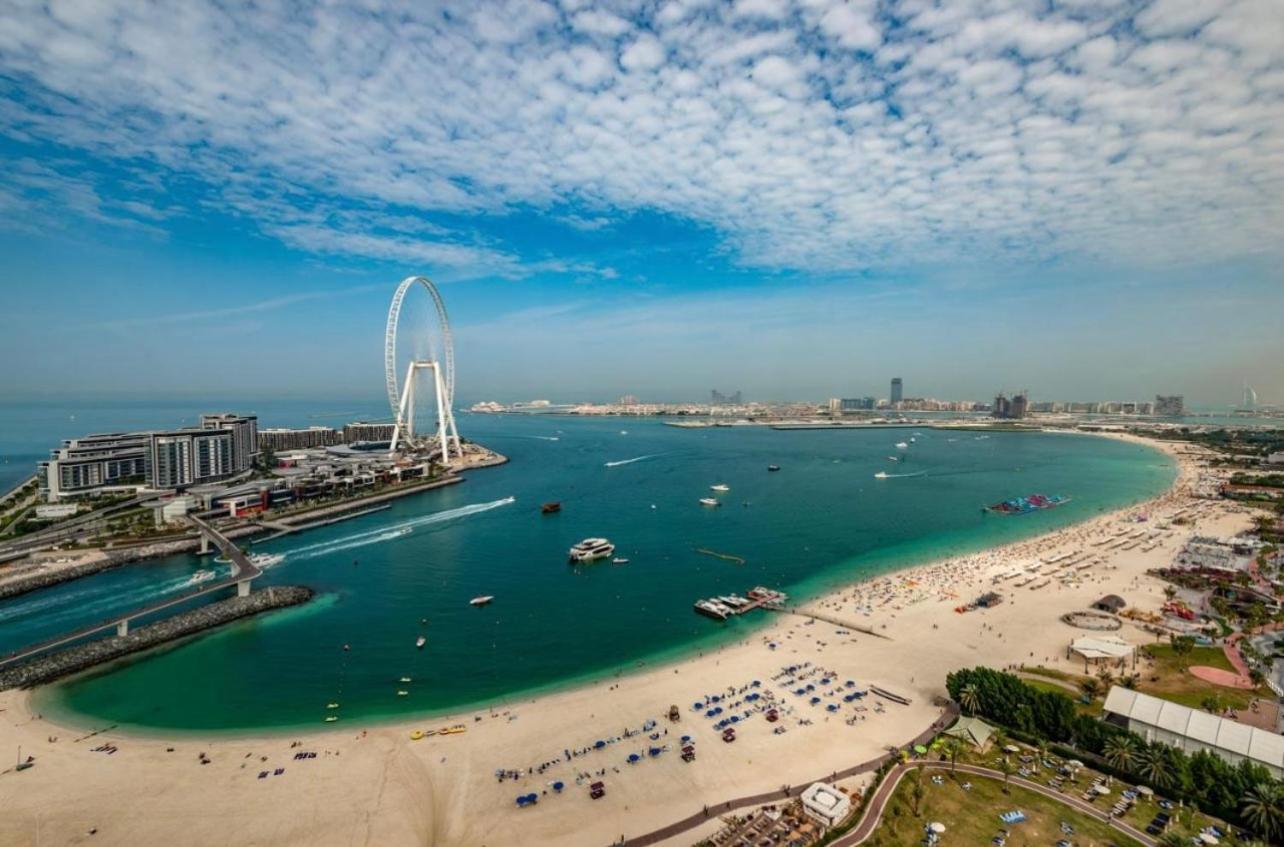Seaview Beach Hostel Jbr - Walk To Beach - Gym - Pool - Metro Station Dubaï Extérieur photo